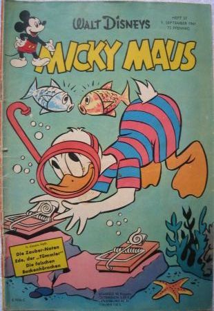 Comic: Micky Maus 1961 - 37 (Micky Maus) - 09.09.1961 - mge-shop