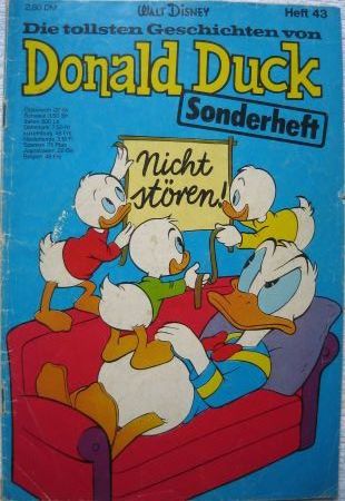 Comic: Heft 43 (tollsten Geschichten von Donald Duck, Die) - 1975 - mge-shop