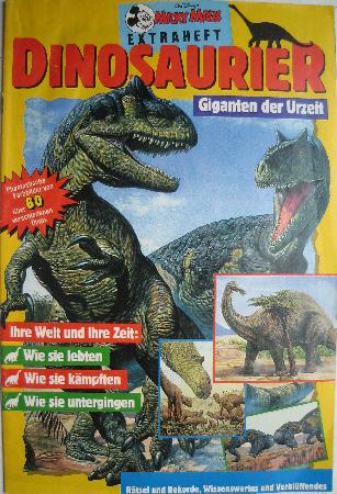 Comic: Dinosaurier (Beilagen zu Micky Maus) - 1992 - mge-shop