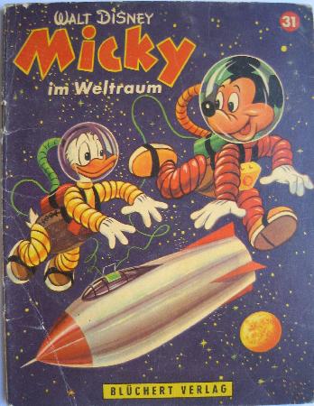 Broschüre: Micky im Weltraum (Kleine Walt Disney Bilderbücher) - mge-shop