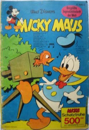 Comic: Micky Maus 1969 - 16 (Micky Maus) - 19.04.1969 - mge-shop