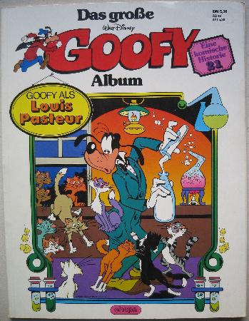 Comic: Louis Pasteur (grosse Goofy Album, Das) - 1984 - mge-shop