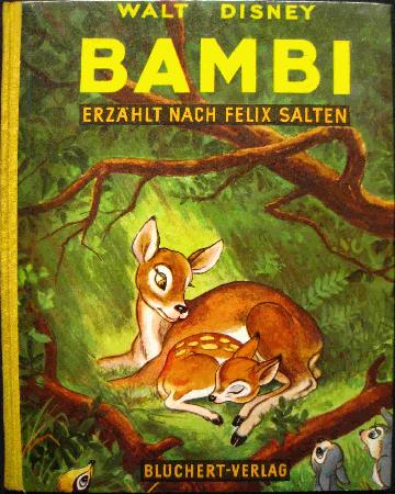 Buch: Bambi erzählt nach Felix Salten - 1951 - mge-shop