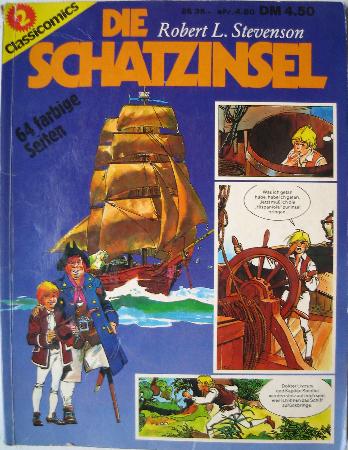 Comic: Die Schatzinsel (Classicomics) - 1976 - mge-shop