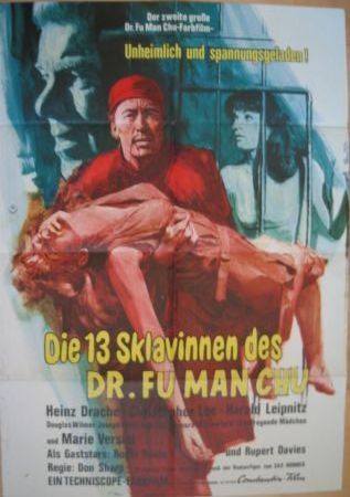 Kinoplakat: 13 Sklavinnen des Dr. Fu Man Chu, Die - 1966 - mge-shop