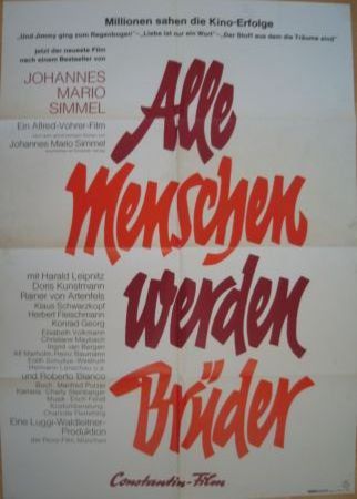 Kinoplakat: Alle Menschen werden Brüder - 1973 - mge-shop