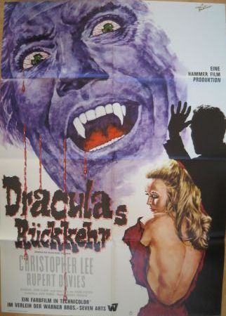 Kinoplakat: Draculas Rückkehr - 1968 - mge-shop