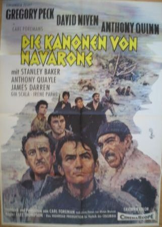 Kinoplakat: Kanonen von Navarone, Die - 1961 - mge-shop