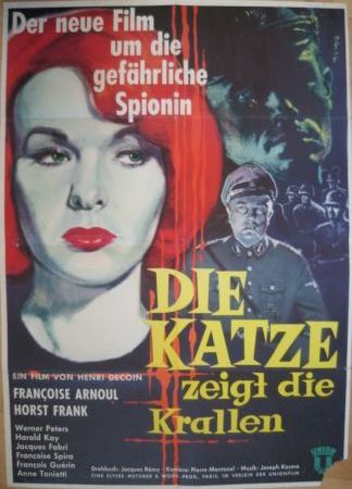 Kinoplakat: Katze zeigt die Krallen, Die - 1960 - mge-shop