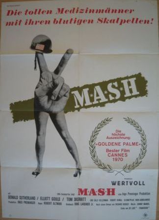 Kinoplakat: M A S H - 1970 - mge-shop