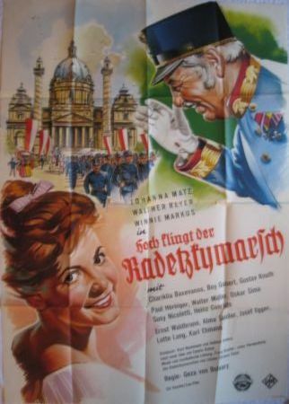 Kinoplakat: Hoch klingt der Radetzkymarsch - 1958 - mge-shop