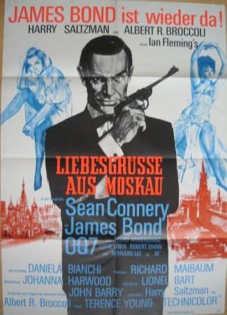 Kinoplakat: James Bond 007 Liebesgrüße aus Moskau - 1978 - mge-shop