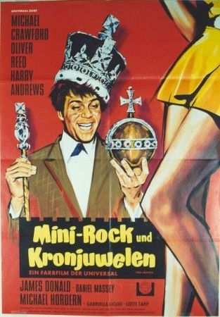 Kinoplakat: Mini-Rock und Kronjuwelen - 1966 - mge-shop