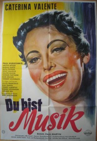 Kinoplakat: Du bist Musik - 1956 - mge-shop