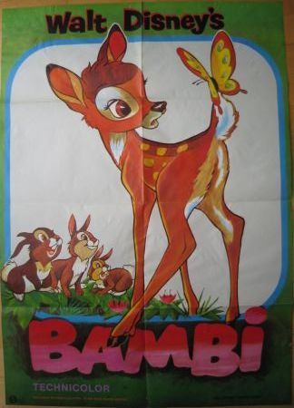 Kinoplakat: Bambi - 1972 - mge-shop