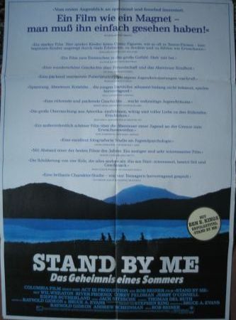 Kinoplakat: Stand by me - Das Geheimnis eines Sommers - 1986 - mge-shop