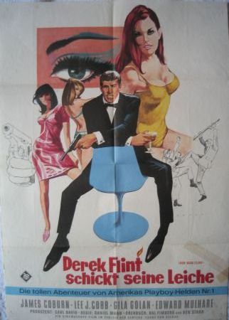 Kinoplakat: Derek Flint schickt seine Leiche - 1965 - mge-shop