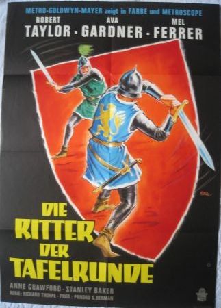 Kinoplakat: Ritter der Tafelrunde, Die - 1964 - mge-shop