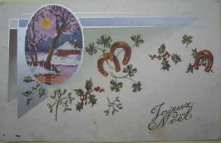 Postkarte: Weihnachtskarte Joyeux Noel - 1942 - mge-shop