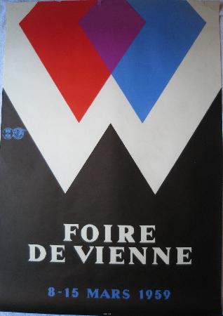 Veranstaltungsplakat: Foire de Vienne - 1959 - mge-shop