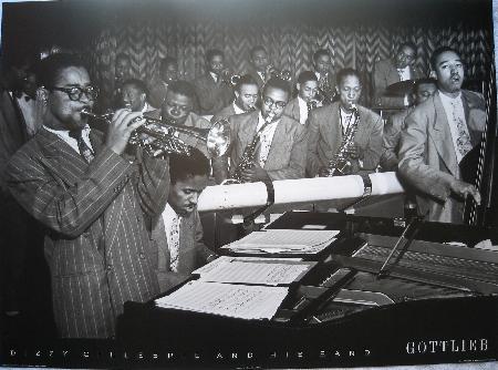 Musik-Poster: Dizzy Gillespie and his Band - mge-shop