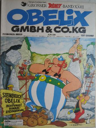 Comic: Obelix GmbH & Co KG (Asterix) - 1978 - mge-shop