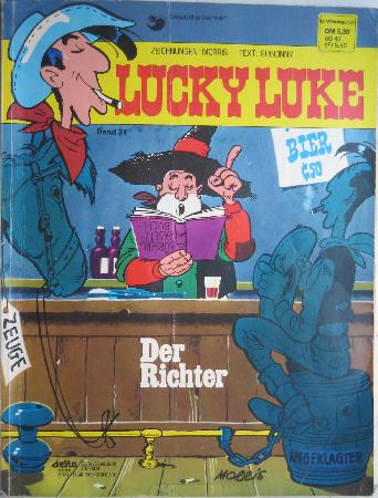 Comic: Der Richter (Lucky Luke) - 1981 - mge-shop