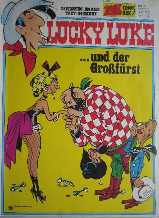 Comic: Lucky Luke und der Großfürst (Zack Comic Box) - 1973 - mge-shop