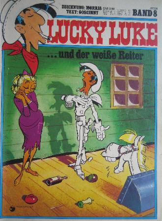 Comic: Lucky Luke und der weiße Reiter (Zack Album) - 1975 - mge-shop