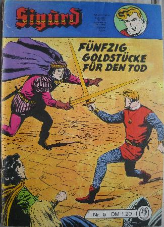 Comic: Fünfzig Goldstücke für den Tod (Sigurd) - 1976 - mge-shop