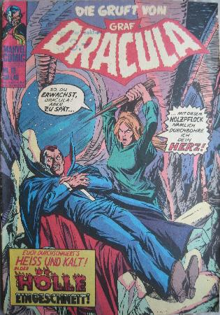 Comic: Die Gruft von Graf Dracula (Dracula Graf) - 1975 - mge-shop