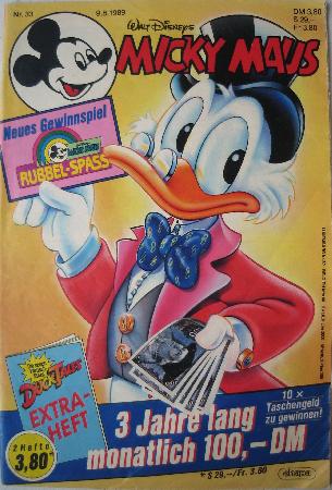 Comic: Micky Maus 1989 - 33 (Micky Maus) - 09.08.1989 - mge-shop