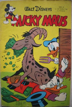 Comic: Micky Maus 1961 - 39 (Micky Maus) - 23.09.1961 - mge-shop