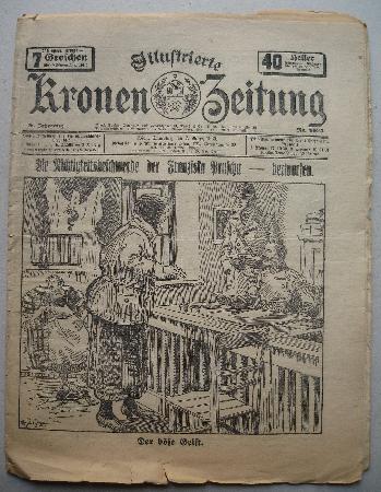 Zeitung / Zeitschrift: Illustrierte Kronen-Zeitung 07.03.1925 (Illustrierte Kronen Zeitung) - 07.03.1925 - mge-shop