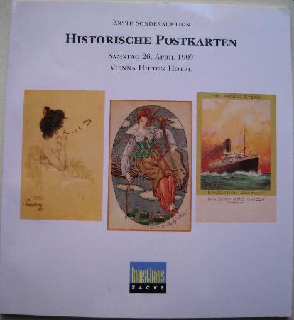 Katalog: Historische Postkarten (Kunsthaus Zacke Auktionskataloge) - 1997/04 - mge-shop