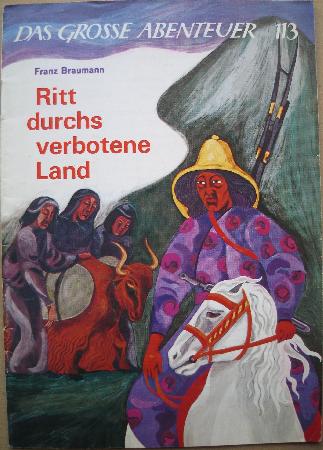 Romanheft: Ritt durchs verbotene Land (Das grosse Abenteuer) - 1973 - mge-shop