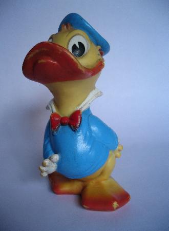 Quietschfigur: Donald - 197? - mge-shop