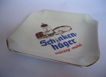 Diverses: Aschenbecher Schinkenhäger - 197? - mge-shop