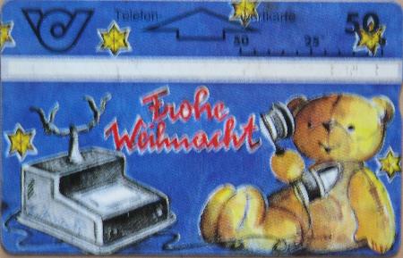 Telefonwertkarte: Frohe Weihnachten 1995 - 1995 - mge-shop