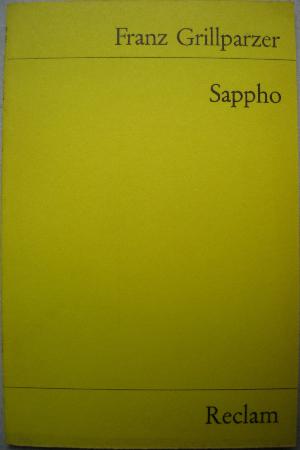 Grillparzer Franz - Taschenbuch: Sappho (Reclam) - 1981 - mge-shop