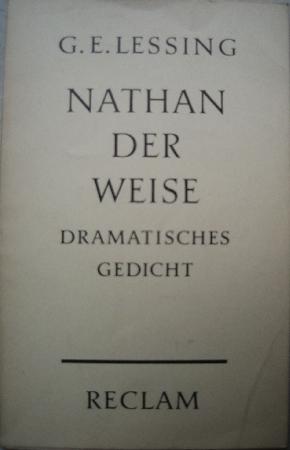 Lessing Gotthold Ephraim - Taschenbuch: Nathan der Weise (Reclam) - 1966 - mge-shop