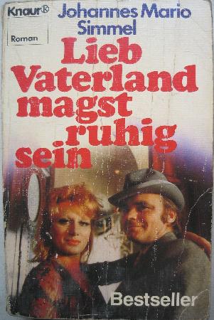 Simmel Johannes Mario - Taschenbuch: Lieb Vaterland magst ruhig sein - mge-shop