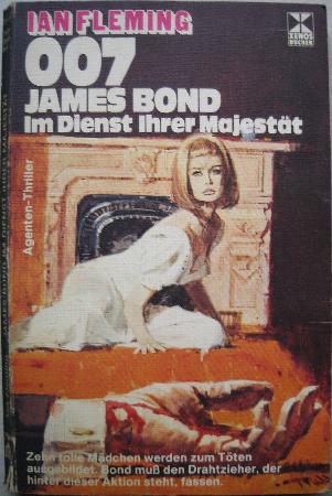 Fleming Ian - Taschenbuch: 007 James Bond Im Dienst Ihrer Majestät - 1976 - mge-shop