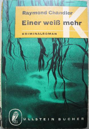 Chandler Raymond - Taschenbuch: Einer weiß mehr (Ullstein Bücher) - 1957 - mge-shop