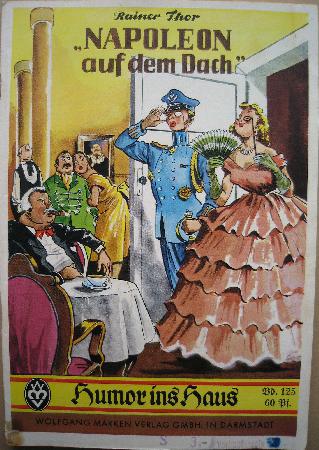 Romanheft: Napoleon auf dem Dach (Humor ins Haus) - 1956 - mge-shop