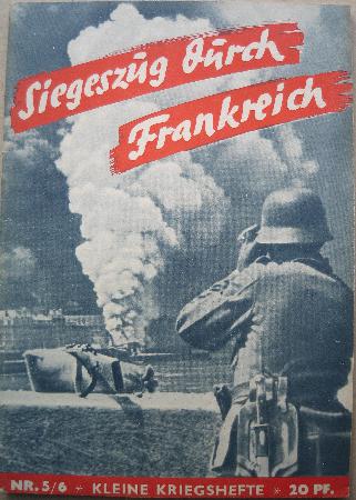 Romanheft: Siegeszug durch Frankreich (Kleine Kriegshefte) - mge-shop