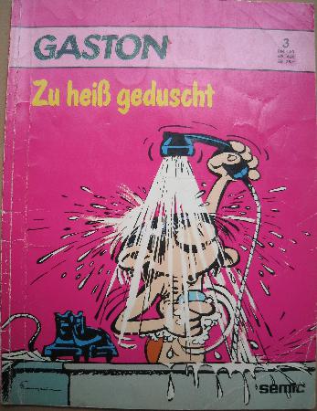 Comic: Zu heiß geduscht (Gaston) - 1982 - mge-shop