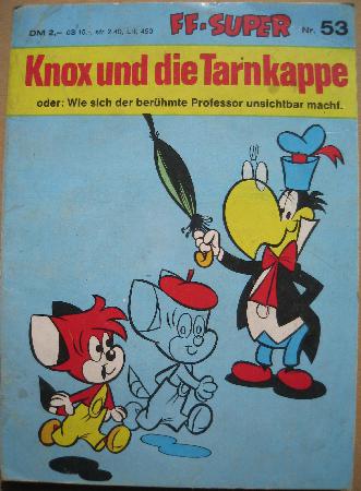 Comic: Knox und die Tarnkappe (Kauka Super Serie) - 1971 - mge-shop