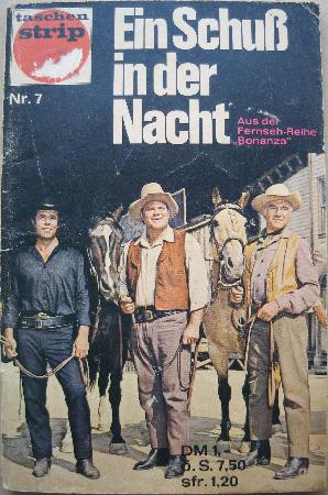 Comic: Bonanza: Ein Schuss in der Nacht (Taschenstrip) - 1963 - mge-shop