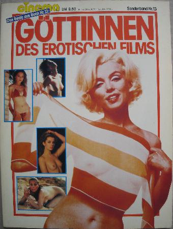 Zeitung / Zeitschrift: Göttinnen des erotischen Films (Cinema) - 1986 - mge-shop